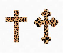 Image result for Cross Cheetah Print Flower SVG