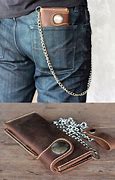 Image result for iPhone 10 Wallet Case with Chain Men's