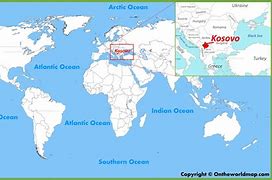Image result for North Kosovo World Map