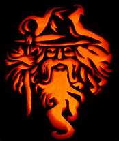 Image result for Gandalf Pumpkin Stencil