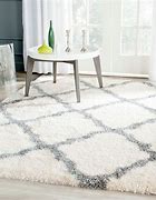 Image result for Grey and White Shag Rug