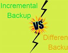 Image result for Differential Data Backup