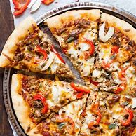 Image result for Spicy Sausage Pizza