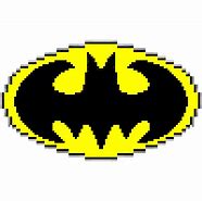 Image result for Batman Logo Pixel Art