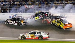 Image result for NASCAR 43 Crash