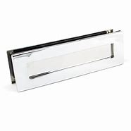 Image result for 10 Inch Letter Box Mid-Rail Polished Chrome