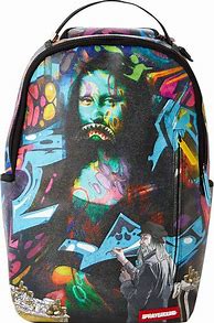 Image result for Sprayground Tear It Up Camo Backpack