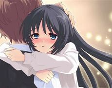 Image result for Anime Couple Hug Comfort