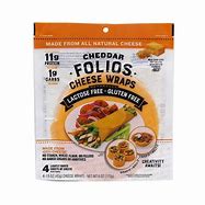 Image result for Who Sells Cheddar Folios Cheese Wraps