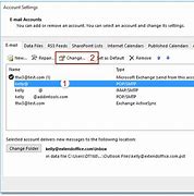 Image result for Changing Email Password in Outlook