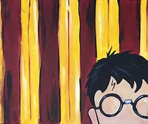 Image result for Harry Potter Canvas Art Abstract