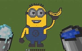 Image result for Kevin Minion Pixel Art