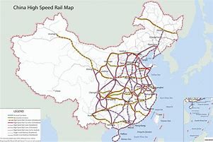 Image result for China High Speed Rail Map