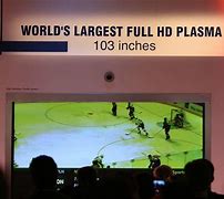 Image result for What is the biggest flat screen TV available?