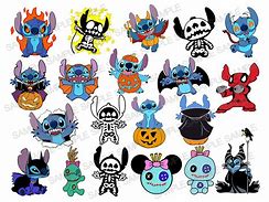 Image result for Stitch Halloween Clip Art