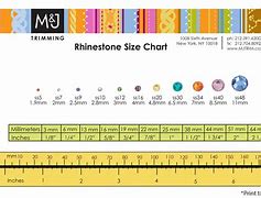 Image result for SS Rhinestone Size Chart