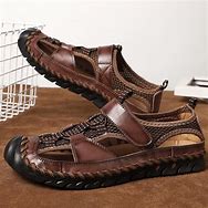 Image result for Men's Casual Sandals Leather