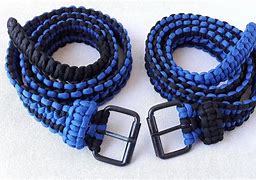 Image result for Blue and Black Paracord 550