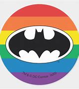Image result for Rainbow Batman Logo