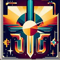 Image result for Art Deco Icon of Noise