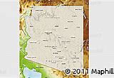 Image result for Arizona Relief Map