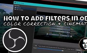 Image result for Camera Filters for OBS