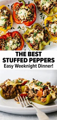 Easy and Healthy Stuffed Peppers for a Delicious Dinner