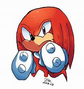 Image result for Knuckles the Echidna Art