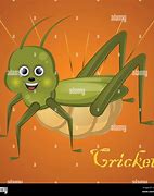 Image result for Cricket Insect Cartoon