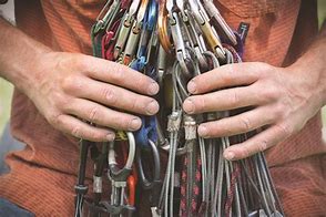 Image result for Rock Climbing Carabiner with Reversal Clips