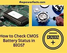 Image result for Windows CMOS Battery Status