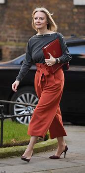 Image result for Liz Truss Outfit Today