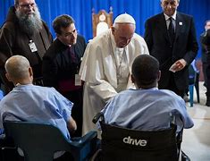 Image result for Pope Francis at Youth Detention Center