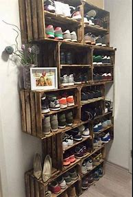 Image result for Easy to Build Shoe Rack