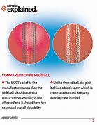 Image result for Pink Cricket Ball