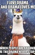 Image result for Drama Llama Meme