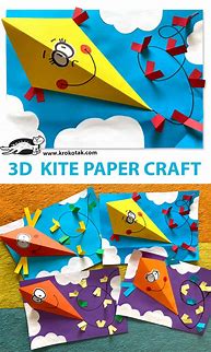 Image result for Paper Kite Craft
