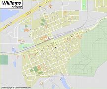 Image result for Williams Arizona Map