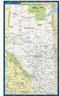 Image result for Alberta Maps in Detail