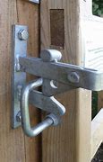 Image result for DIY Metal Gate Lock