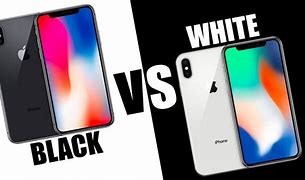 Image result for iPhone X Silver vs Space Grey