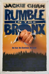 Image result for Rumble in the Bronx Poster