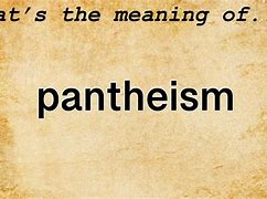 Image result for Greek Pantheism