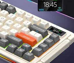 Image result for Mechanical Keyboard with Screen