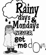 Image result for Rainy Days and Mondays Meme