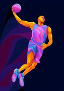 Image result for Basketball Slam Dunk Pop Art