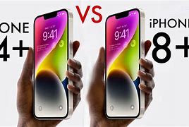 Image result for iPhone 14V iPhone 8 Size