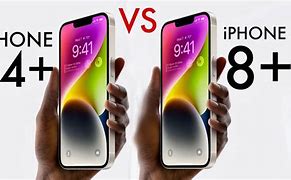 Image result for iPhone 14 Pro Max vs iPhone 8 Plus Size