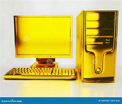 Image result for Computer Monitor Decoration Gold