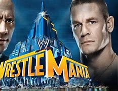 Image result for John Cena vs The Rock WrestleMania 29 Match Card